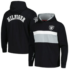 Tommy Hilfiger Morgan Long Sleeve Hoodie T-Shirt - Las Vegas Raiders Hoodies