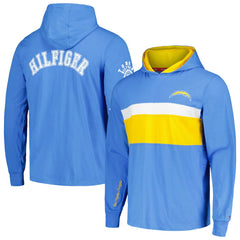 Tommy Hilfiger Morgan Long Sleeve Hoodie T-Shirt - Los Angeles Chargers Hoodies