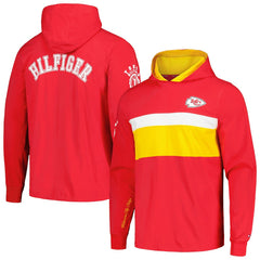 Tommy Hilfiger Morgan Long Sleeve Hoodie T-Shirt - Kansas City Chiefs Hoodies