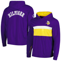 Tommy Hilfiger Morgan Long Sleeve Hoodie T-Shirt - Minnesota Vikings Hoodies