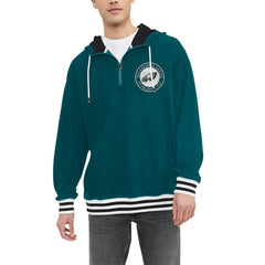 Tommy Hilfiger Midnight Aaron Quarter-Zip Hoodie - Philadelphia Eagles Hoodies