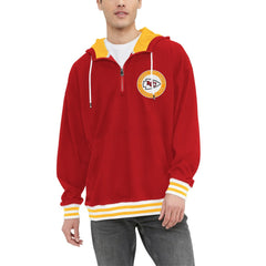 Tommy Hilfiger Aaron Quarter-Zip Hoodie - Kansas City Chiefs Hoodies