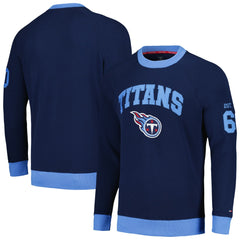Tommy Hilfiger Reese Raglan Tri-Blend Pullover Sweatshirt - Tennessee Titans Pullover