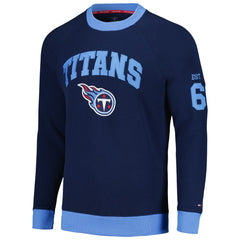 Tommy Hilfiger Reese Raglan Tri-Blend Pullover Sweatshirt - Tennessee Titans Pullover