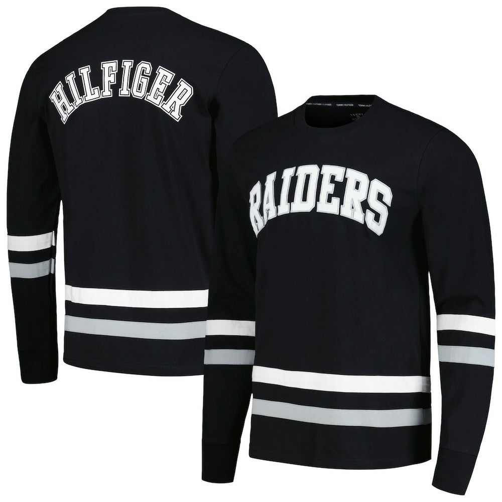 Tommy Hilfiger Nolan Long Sleeve T-Shirt - Las Vegas Raiders T-shirts