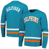 Tommy Hilfiger Nolan Long Sleeve T-Shirt - Miami Dolphins T-shirts