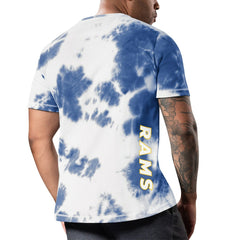 MSX by Michael Strahan Freestyle Tie-Dye T-Shirt - Los Angeles Rams T-shirts