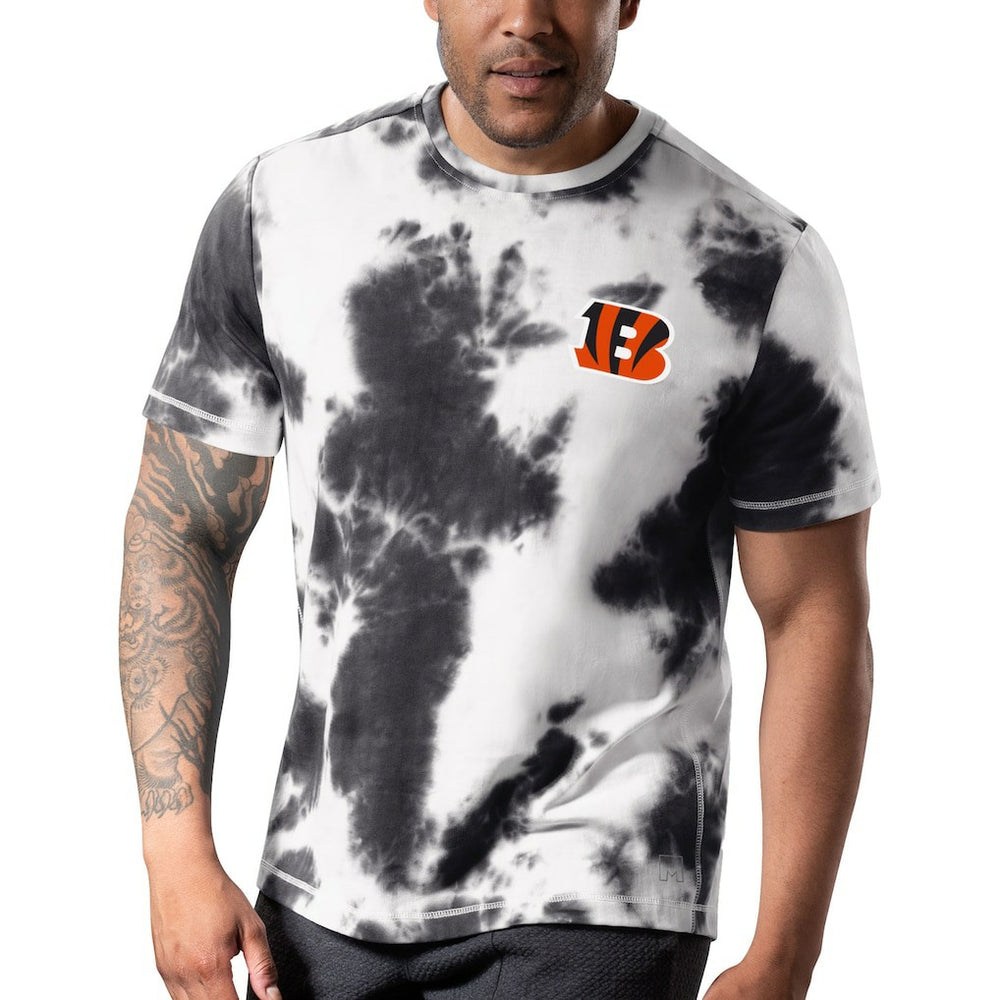 MSX by Michael Strahan Freestyle Tie-Dye T-Shirt - Cincinnati Bengals T-shirts