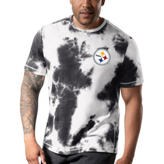 MSX by Michael Strahan Freestyle Tie-Dye T-Shirt - Pittsburgh Steelers T-shirts