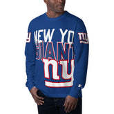 Starter Clutch Hit Long Sleeve T-Shirt - New York Giants T-shirts