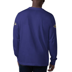 Starter Clutch Hit Long Sleeve T-Shirt - Baltimore Ravens T-shirts
