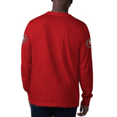 Starter Clutch Hit Long Sleeve T-Shirt - San Francisco 49ers T-shirts