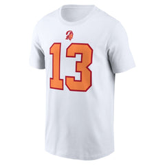 Mike Evans '76 50th Season Name & Number T-Shirt - Tampa Bay Buccaneers T-shirts