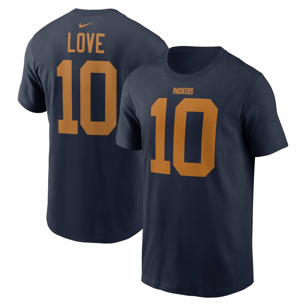 Jordan Love The 1923 Classic Name & Number T-Shirt - Green Bay Packers T-shirts