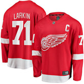 NHL Dylan Larkin Detroit Red Wings Fanatics Branded Captain Home Breakaway Jersey