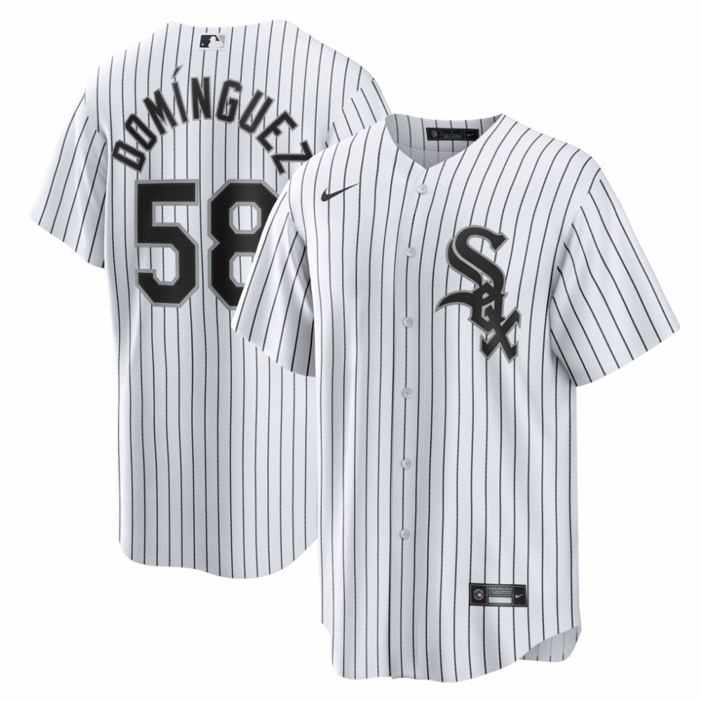 White Seranthony Domínguez Chicago White Sox Nike Home Replica Jersey