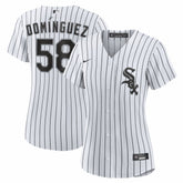 White Seranthony Domínguez Chicago White Sox Nike Women's Home Replica Jersey