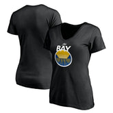 Golden State Warriors Women's Primary Logo V-Neck T-Shirt sale