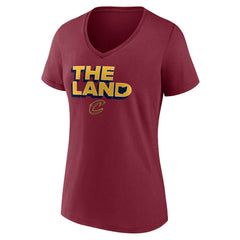 Cleveland Cavaliers Women's Hometown Collection The Land V-Neck T-Shirt sale