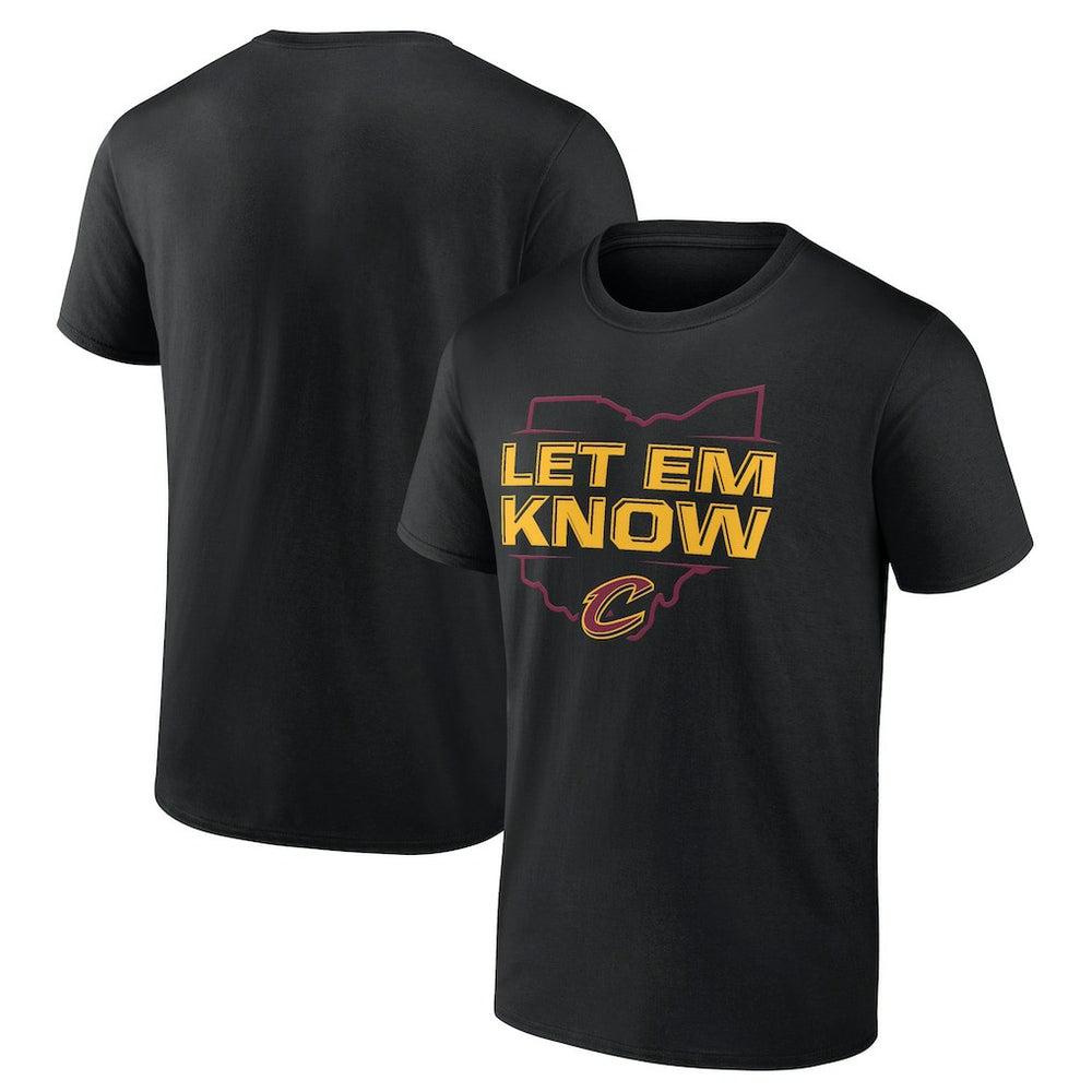 Cleveland Cavaliers Hometown Collection Let Em Know T-Shirt sale