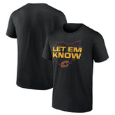 Cleveland Cavaliers Hometown Collection Let Em Know T-Shirt sale