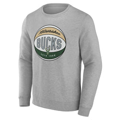 Milwaukee Bucks Hard Color Pullover Sweatshirt