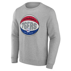Philadelphia 76ers Hard Color Pullover Sweatshirt