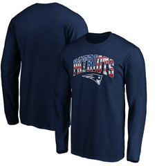 Banner Wave Long Sleeve T-Shirt - New England Patriots T-shirts