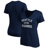 Women's Victory Arch V-Neck T-Shirt - Seattle Seahawks T-shirts