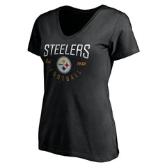 Women's Live For It V-Neck T-Shirt - Pittsburgh Steelers T-shirts