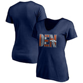Women's Hometown Collection V-Neck T-Shirt - Denver Broncos T-shirts