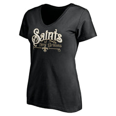 Women's Hometown Collection V-Neck T-Shirt - New Orleans Saints T-shirts