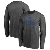 Stencil Stack Long Sleeve T-Shirt - Buffalo Bills T-shirts