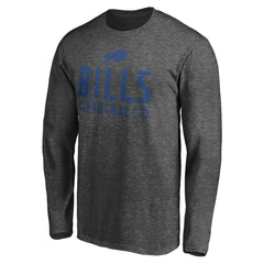 Stencil Stack Long Sleeve T-Shirt - Buffalo Bills T-shirts