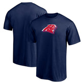 Red White and Team T-Shirt - Carolina Panthers T-shirts