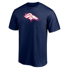 Red White and Team T-Shirt - Denver Broncos T-shirts