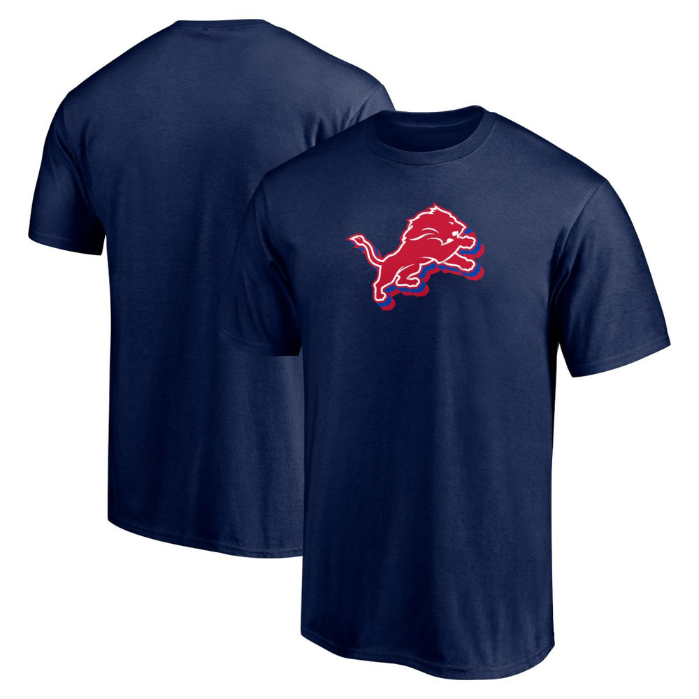 Red White and Team T-Shirt - Detroit Lions T-shirts