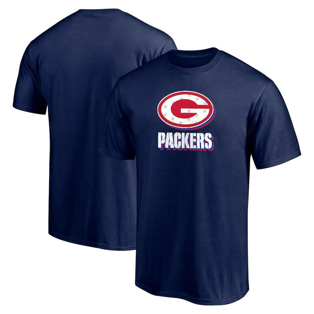 Red White and Team T-Shirt - Green Bay Packers T-shirts