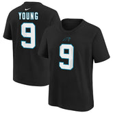Bryce Young Youth Player Name & Number T-Shirt - Carolina Panthers T-shirts