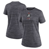 Charcoal Baltimore Orioles Nike Women's City Connect Practice Velocity T-Shirt