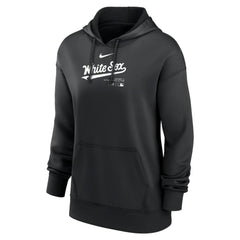 Black Chicago White Sox Nike Women's Authentic Collection Performance Pullover Hoodie