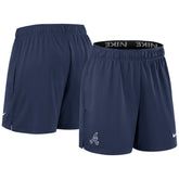 Navy Atlanta Braves Nike Women's Authentic Collection Knit Shorts