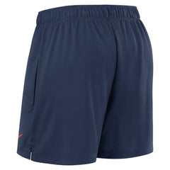 Navy Houston Astros Nike Women's Authentic Collection Knit Shorts