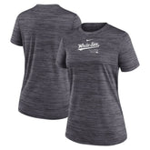 Black Chicago White Sox Nike Women's Authentic Collection Velocity Performance T-Shirt