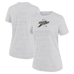 White Tampa Bay Rays Nike Women's Authentic Collection Velocity Performance T-Shirt