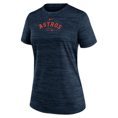 Navy Houston Astros Nike Women's Authentic Collection Velocity Performance T-Shirt
