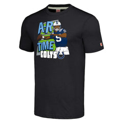 Anthony Richardson Sr. Homage Unisex Caricature Player Tri-Blend T-Shirt - Indianapolis Colts T-shirts