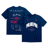 Mitchell & Ness Philadelphia 76ers Bleacher Report x Unisex World Tour T-Shirt