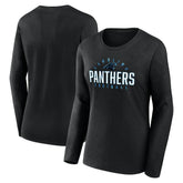 Women's Plus Size Foiled Play Long Sleeve T-Shirt - Carolina Panthers T-shirts