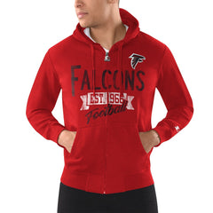 Starter Domestic Post Season Full-Zip Hoodie - Atlanta Falcons Hoodies